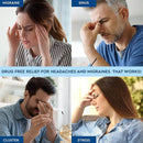 Replacement Migraine Machine Electrode Pads Reusable Massager Self-Adhesive Gel`