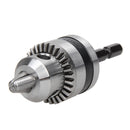 Electric Drill Chuck 0.6-6mm Thread 3/8-24UNF 1/4"Hex Shank Power Tools
