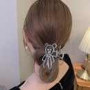 Accessories Metal Hairgrip Women's Hair Claws Large Shark Clip Cute Cartoon