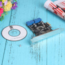 U3N014S PW4 Desktop Front PCIe Transfer USB3.0 19PIN Interface Adapter Card