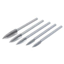 DIY Handmade Root Cutter Milling Bit Wood Carving Drill Chisel Engraving Tool