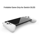 Portable Ergonomic Grip Fit for Nintendo Switch OLED Game Console (White) Newly
