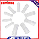 Broadroot 20/100pcs Plastic Gel False Nailtips Clear Cover Acry