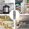 Kitchen Storage Attachment Cable Holder Clip Cord Wrapper Organizer (Grey) Newly