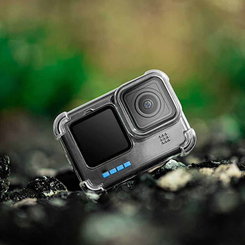 Armor Transparent Case Cover Silicone TPU Protective For GoPro Hero 10/9 Black