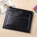 Casual PU Solid Color Money Bag Card Organizer Retro Women Small Coin Purses