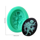 Angel Wings Silicone Molds - Mold for Cake Chocolate Non-Stick Reusable (E)
