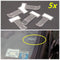 Car Windshield Parking Ticket Permit Holder Clip Invoice Ticket Holder 2/4 Pack