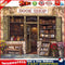 Frameless Oil Paint By Numbers Bookshop DIY Canvas Picture Craft for Home Newly