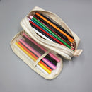 Cheese Large-capacity Pencil Bag Multi-layer Stationery Box Storage Bag