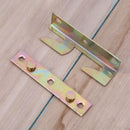 8pcs Iron Bed Fittings Connectors Brackets Joiners Hook Frame Replacement