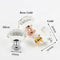 Drawer Diamond Shape Pull Handle Door Knobs Crystal Glass Knobs Cupboard Pulls