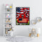 Flag Dog Oil Paint by Numbers Hand Painted Frameless Picture Home Ornament Kit