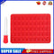 50 Cavity Gummy Bears Silicone Soap Ice Cube Tray Baking Mold (Red)