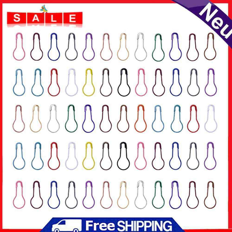 Sumtek safety needles, metal clips, for knitting stitch, markers, markers, 500 pieces