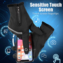 Winter Cycling Gloves Touch Screen Outdoor Hiking Bicycle Mittens (2XL) Newly