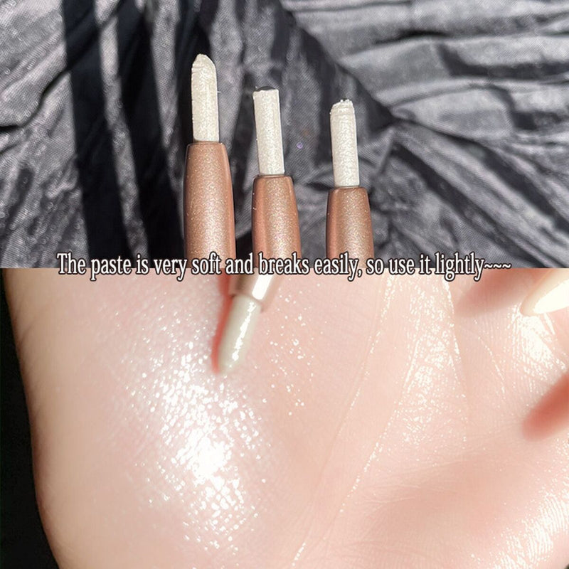 Diamond Smooth Highlighter Pencil Shimmer Eyeshadow&Liner Makeup Pen Waterproof
