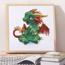 5D DIY Special Shaped Diamond Painting Dinosaur Cross Stitch Embroidery Newly