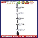 Air Flow Line Stainless Steel Control Valve Aquarium Pump Splitter(5-way)