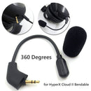 Replacement Gaming Headphones Mic Microphone for HyperX Cloud II Gaming Headsets