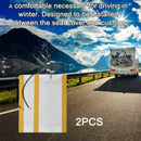 12V Carbon Fiber Universal Car Seat Heater Element Warmer 2pcs Heated Seat W4B4