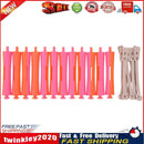 12pcs Perm Bar Rubber Band Hair Curler Hairdressing Tool(Random Color/6