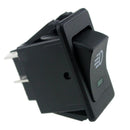 12V 35A 4 Pin Fog Light Rocker Switch with LED for Car Truck Boat Dashboard