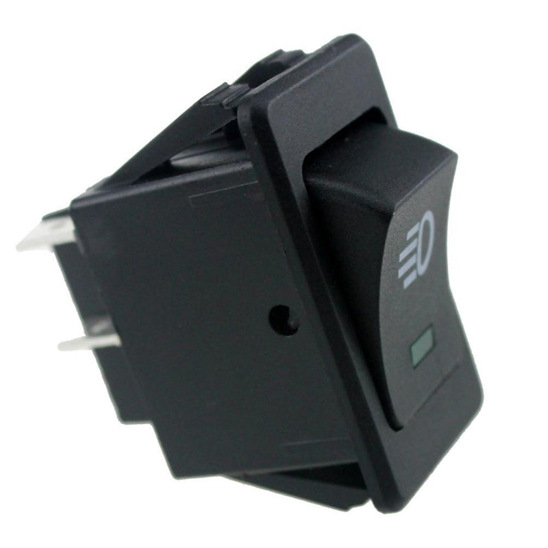 12V 35A 4 Pin Fog Light Rocker Switch with LED for Car Truck Boat Dashboard