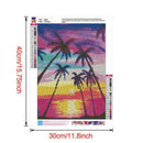 5D DIY Full Drill Diamond Painting Sea View Embroidery Mosaic Craft Kits Deco