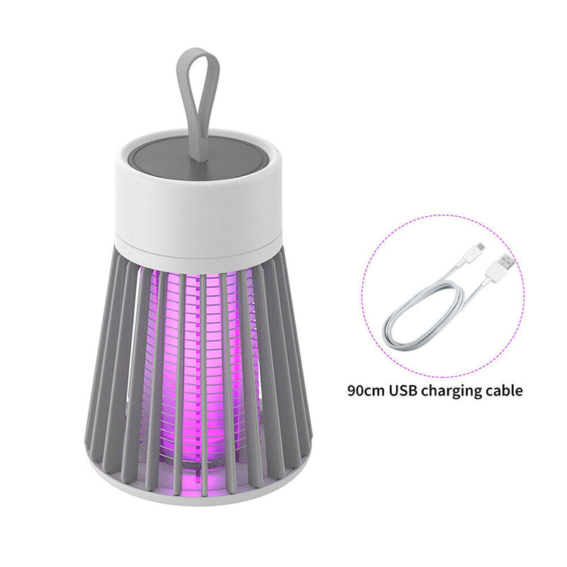 #A Mute Electric Mosquito Killer Lamp LED Repellent Fly Trap Fly Zapper Night Li