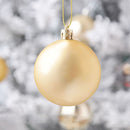 36pcs Christmas Baubles Electroplating PVC Christmas Ornaments Xmas Decorations