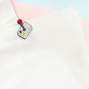Cartoon Badge Game Machine Lapel Brooch Backpack Jewelry Gift for Kids Student