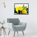 Yellow Pink 5D Diamond Painting DIY Full Drill Round Rhinestone