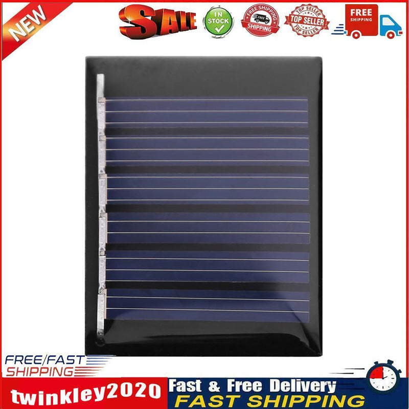 1x 0.15W 3V Mini Solar Panels Solar Battery Charging Module 40 X 30mm Newly