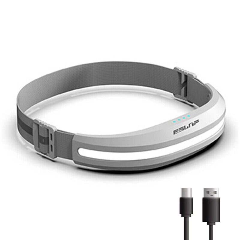 Cob LED Flashlight 4 Lighting Mode Powerful Headlamp Portable for Hiking Fishing