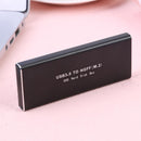 Hard Disk Enclosure SSD M.2 B-Key to USB3.0 Adapter Portable External Hard Drive