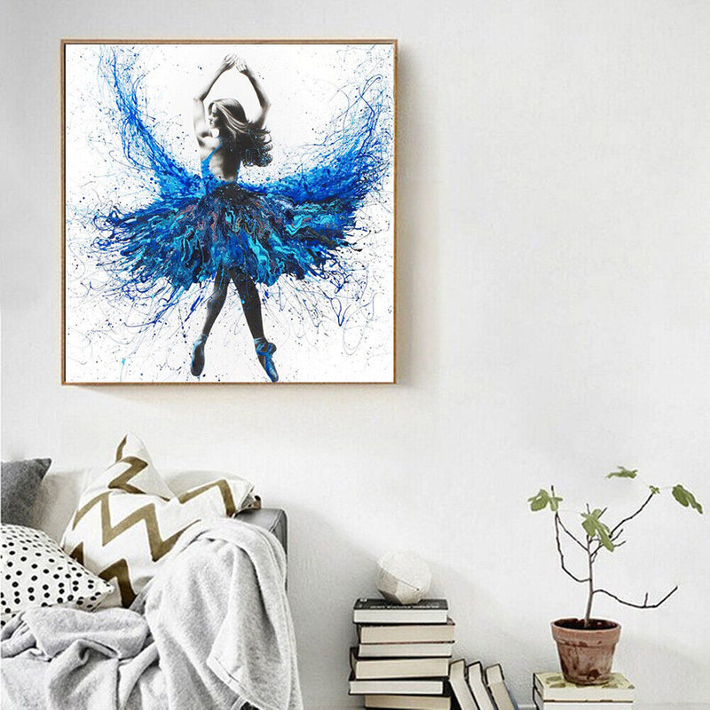 5D DIY Full Drill Diamond Painting Novelty Ballet Dancer Cross Stitch Embroidery