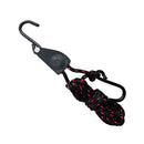 Adjustable Hanging Lanyard Tent Lamp Lifting Pulley Hook (1/4 inch Metal) Newly