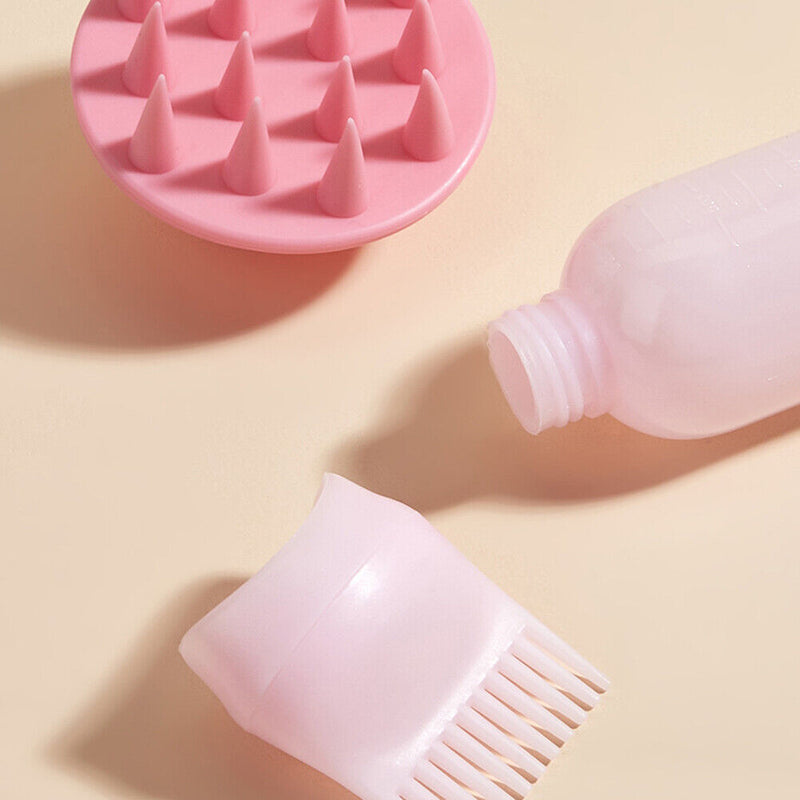 #A Hair Dye Shampoo Bottle Applicator Coloring Brushes Cleaning Pots Styling Too