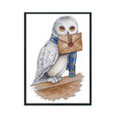 Owl DIY Cotton Thread Partial Cross Stitch Cartoon DIY Handmade Needlework Kit
