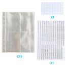 Diamond Painting Storage Book Kits Accessories (Loose Leaf+Stickers) Newly