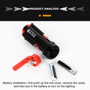 6 in 1 Screwdriver W/ 6 LED Torch Flash Light Multi-Functional Repair Tools n?~