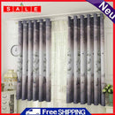 Pastoral Printed Blackout Curtains Window Blinds Curtains Living Room Decor