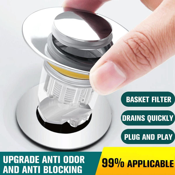 Blockade Up Sink Stopper Bathroom Drain Filter Strainer Plug ?Universal.