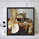 5D DIY Sewing Machine Full Round Drill Diamond Painting Rhinestone Crafts D