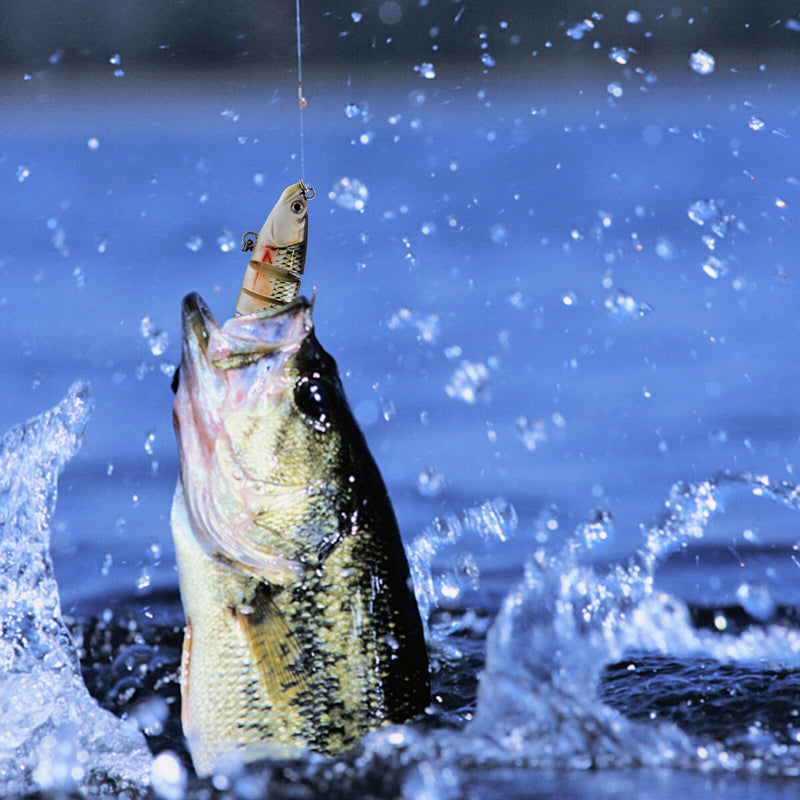 Sinking Fishing Lures Multi Jointed Bionic Swimming Floating Lifelike Swimbai