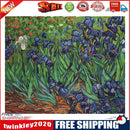 11CT Printed Full Cross Stitch Handcraft Flower Artwork Wall Decoration Kit