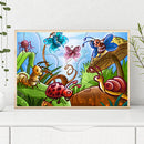 1000 Pieces DIY Insect World Puzzle Educational Learning Jigsaw Assembling