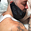 Adjustable Facial Apron Black Beard Bandana Cover Double Layer Men Beard Bo