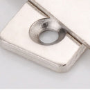 No Punching Stainless Steel Magnetic Door Lock Stealth Magnetism Strong Suction